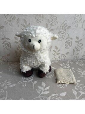 Plush White Lamb Aroma Home Hot Hugs Microwavable Hottie Animal